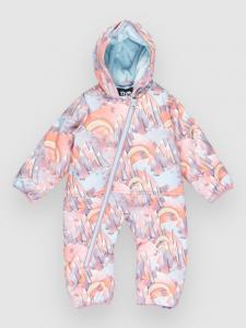 Куртка для сноуборда Roxy Rose Kids Overall, coral chic papercut