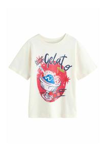 Футболка с принтом GRAPHIC Next, бежевый