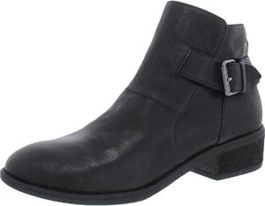 Женские ботинки Comfortiva Cardee из цельной кожи с боковой молнией и противоскользящей подошвой, Black