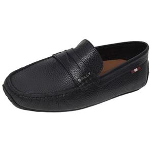 Bally Мужские повседневные кожаные туфли из коровьей кожи, черный