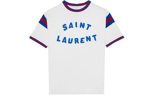 Футболка женская белая Saint Laurent