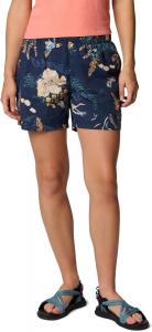 Женские шорты Columbia Sandy River Printed Short III, Collegiate Navy Outbacked