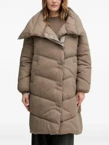 Стеганое пальто Guess Usa, коричневый