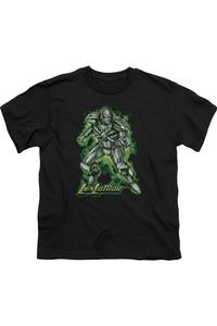 Футболка с коротким рукавом для детей "Superman" с криптонитом Gildan, черный