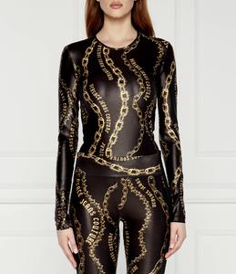 Боди Versace Jeans Couture Slim Fit, черный