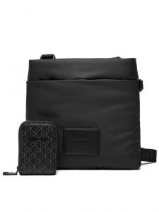 Сумка через плечо Puffer Utility Flatpack LV04D3224G Calvin Klein, черный