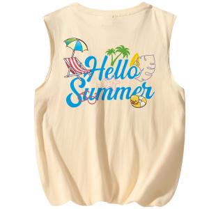 Майка Unisex WARRIOR, Apricot (Heavyweight And 100% Cotton）