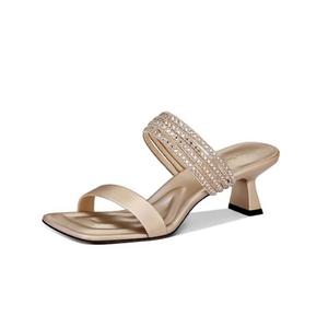 Тапочки-слайды женские, устойчивые к истиранию JESSICA SOPHIA, Gold