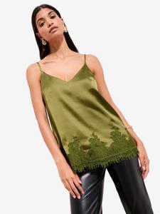 Friends Like These Блузка в оливковом цвете