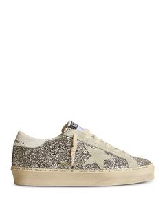 Женские низкие кеды Hi Star с блестками Golden Goose, цвет Silver