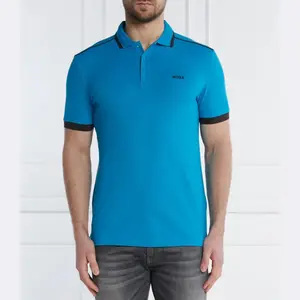 Рубашка-Поло Paddy 1 стандартного кроя Boss, синий