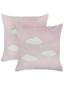 Декоративная подушка Beliani 2er Set Deko IPOMEA, розовый