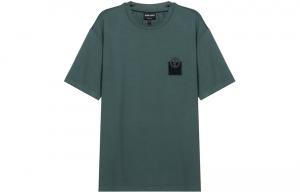 GIORGIO ARMANI Футболка мужская темно-зеленая