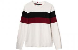 Вязаный свитер мужской Tommy Hilfiger, белый