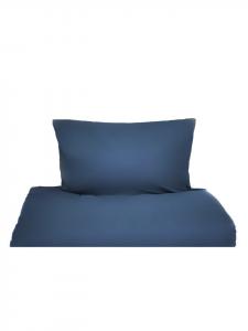 Однотонное постельное белье, 100% хлопок, темно-синего цвета. COFI 1453, 200 x 200 см