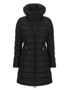 Стеганое пальто Flammette Moncler, черный