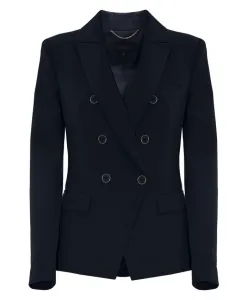 Двубортный пиджак с металлической отделкой Kocca, синий