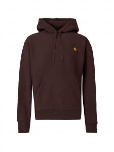 Carhartt WIP Толстовка 'American Script' в цвете Chocolate