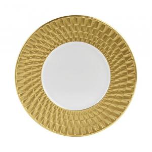 Тарелка для хлеба и масла Bernardaud Twist Gold, золотой