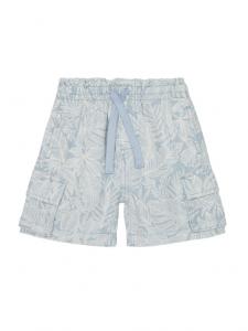 Шорты из ткани обычного кроя 4Q89G902L United Colors Of Benetton, синий