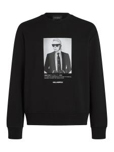 Толстовка Karl Lagerfeld PORTRAIT, черный
