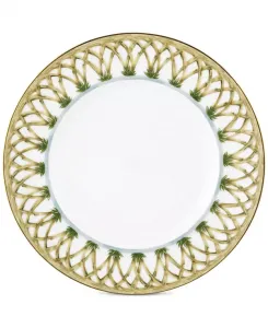 Британский колониальный акцент/салатная тарелка Lenox, bamboo