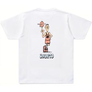 Обычная футболка унисекс UNDEFEATED, белый