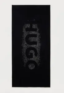 Пляжное полотенце с логотипом spray Hugo, Black