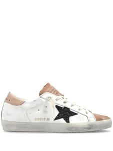 Суперзвездные кожаные кроссовки Golden Goose, белый