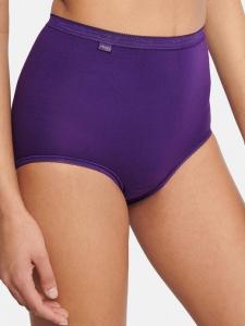 Трусы макси, 3 пары + Sloggi, фиолетовый