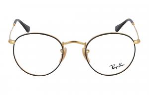 RayBan Рей Бан круглые очки, Black/Gold