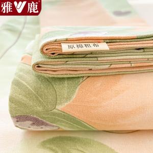 Yalu Простыня из хлопкового льна 240х270 см, цвет Summer Matcha, утолщенная