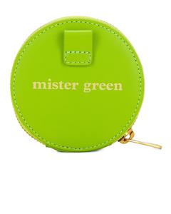 Круглый кошелек-саквояж Mister Green, зеленый