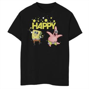 Футболка с короткими рукавами «Губка Боб Квадратные Штаны» для мальчиков 8–20 лет «Патрик Хэппи» Licensed Character