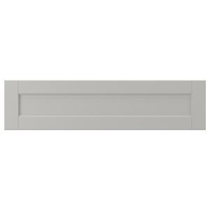Фронтальная часть ящика, светло-серая, 80x20 см Lerhyttan IKEA