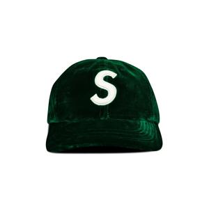 6-панельный логотип Supreme Velvet S, зеленый