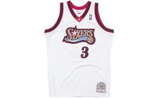 Футболка баскетбольная Mitchell & Ness мужская белая Mitchell Ness, White-Box