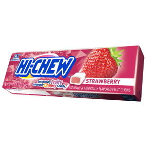 10 жевательных конфет со вкусом клубники Hi-Chew, 50 г