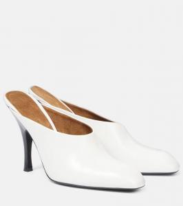 Кожаные мюли Colt 100 Khaite, Optic White