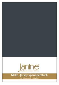 Простыня Janine JERSEY - 5002 200 X 200 титан Original Janine