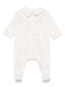 Бархатная пижама с принтом Tartine Et Chocolat, розовый