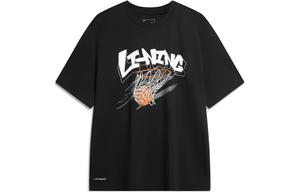 Li Ning Мужская футболка с подкладкой, Черный