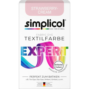 Краситель для текстиля Expert Strawberry Cream simplicol, 150 g