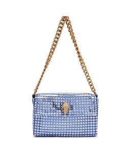 Сумка через плечо с цветком для вечеринки Kurt Geiger, синий
