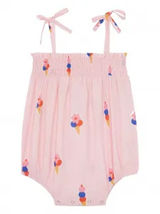 Комбинезон со сборками Bonton, розовый