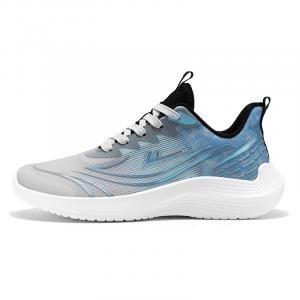 WARRIOR Серо-голубые мужские повседневные кроссовки с противоскользящей подошвой, амортизацией и устойчивостью к истиранию, цвет Gray Blue