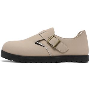 Низкие повседневные туфли с амортизаторами, противоскользящими и износостойкими свойствами для мужчин JKEM, Beige