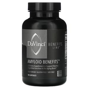 DaVinci Laboratories, Benefits Line, Amyloid Benefits, 90 капсул