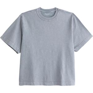 Abercrombie＆Fitch Футболка мужская светло-синий серый