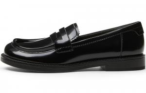 CHARLES&KEITH Маленькие лоферы CK на каблуке 2,5 см женские - черный бокс черный, цвет Black Box Black